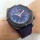 Perfect Replica Breitling Chronomat B01 Watches - Black Case Black Leather Strap (2)_th.jpg